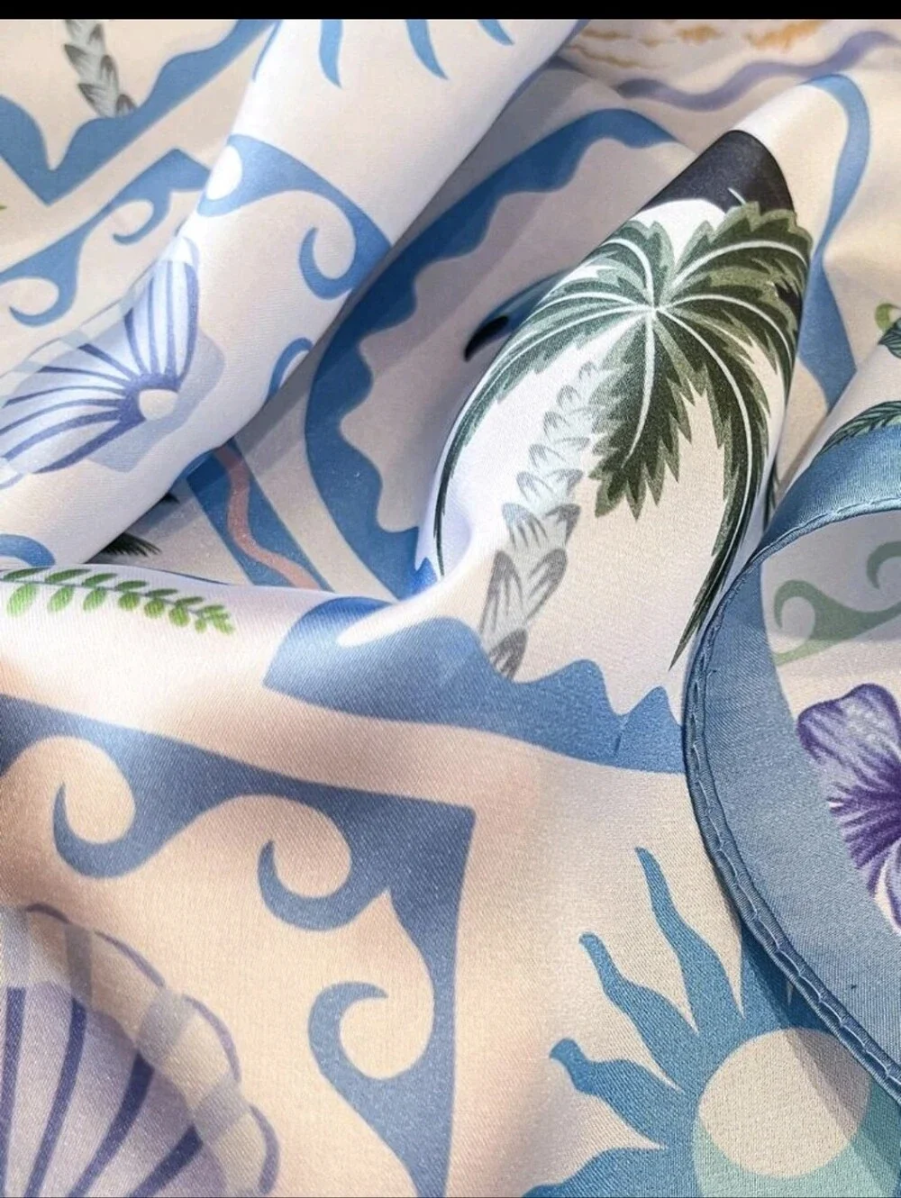 Tropical Beach Theme Scarf NEW